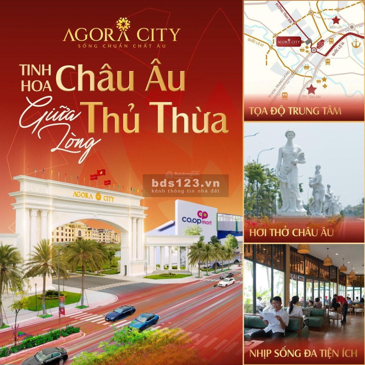 Lô đất giá rất tốt tại dự án Agora City - Thủ Thừa Long An