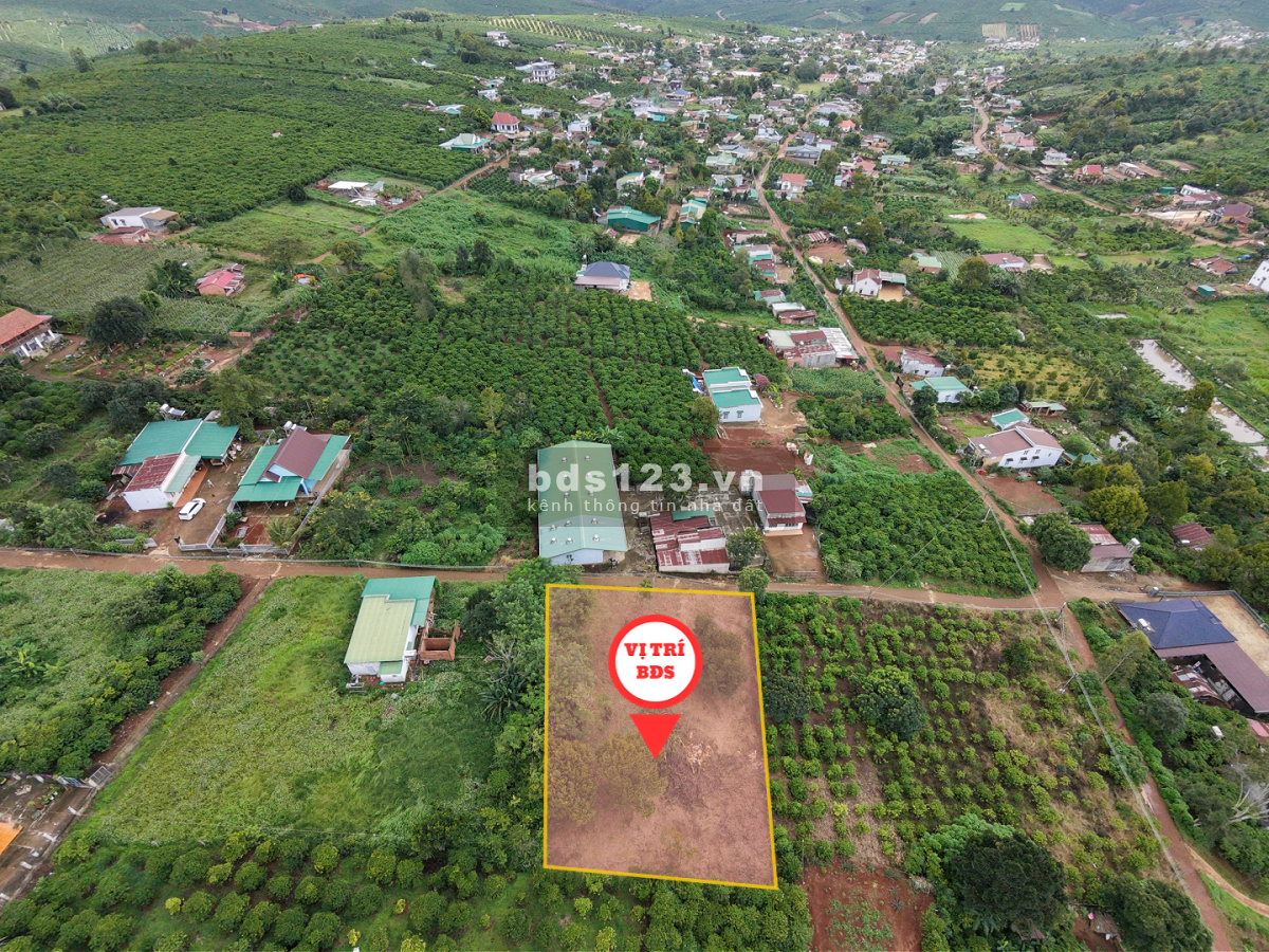 1000m2 Đất Di Linh 100m2 thổ cư ngay KDC giá 1,450tr