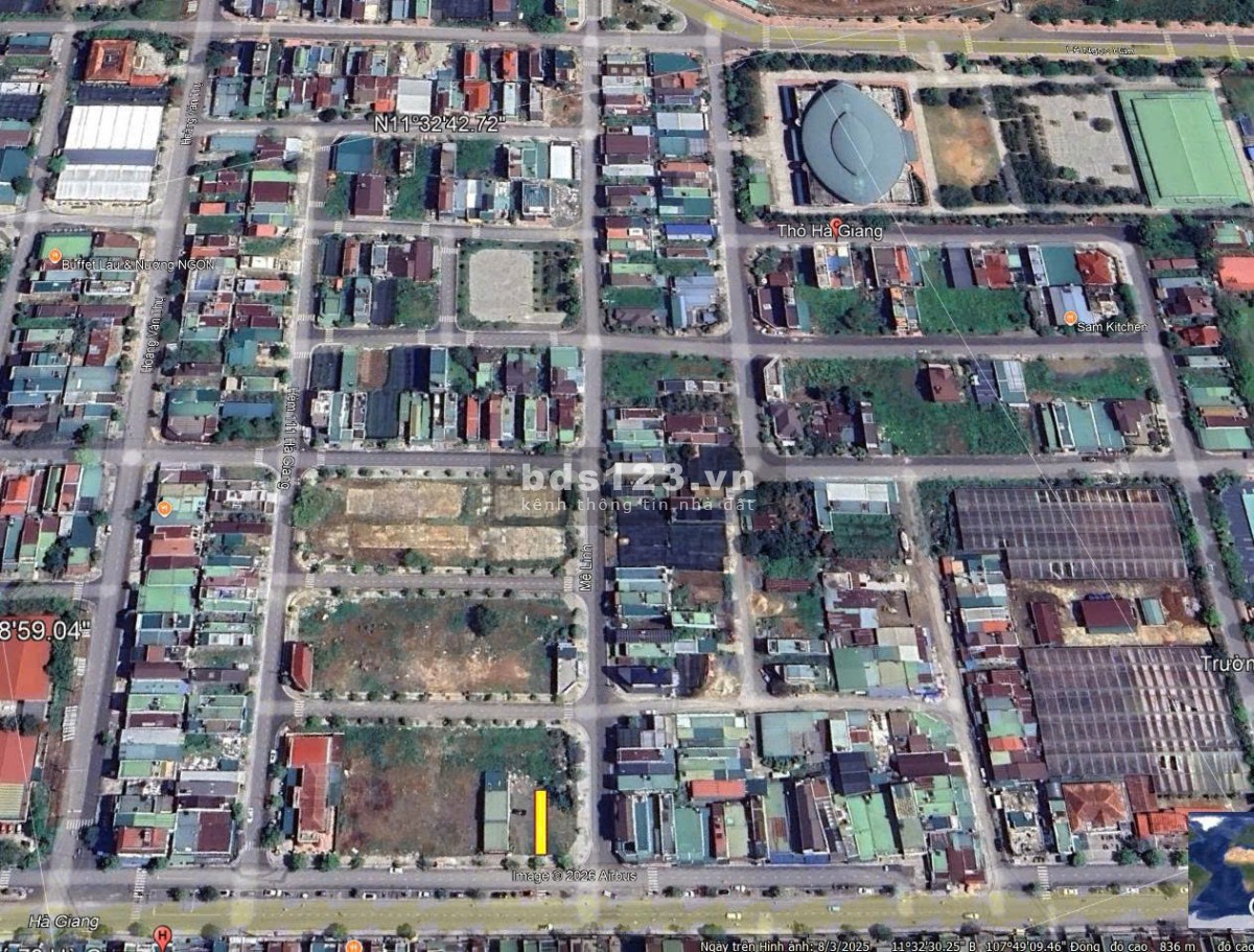 A17 - mặt tiền Hà Giang (Khu đấu giá 2025), phường 1 Bảo Lộc, Lâm Đồng