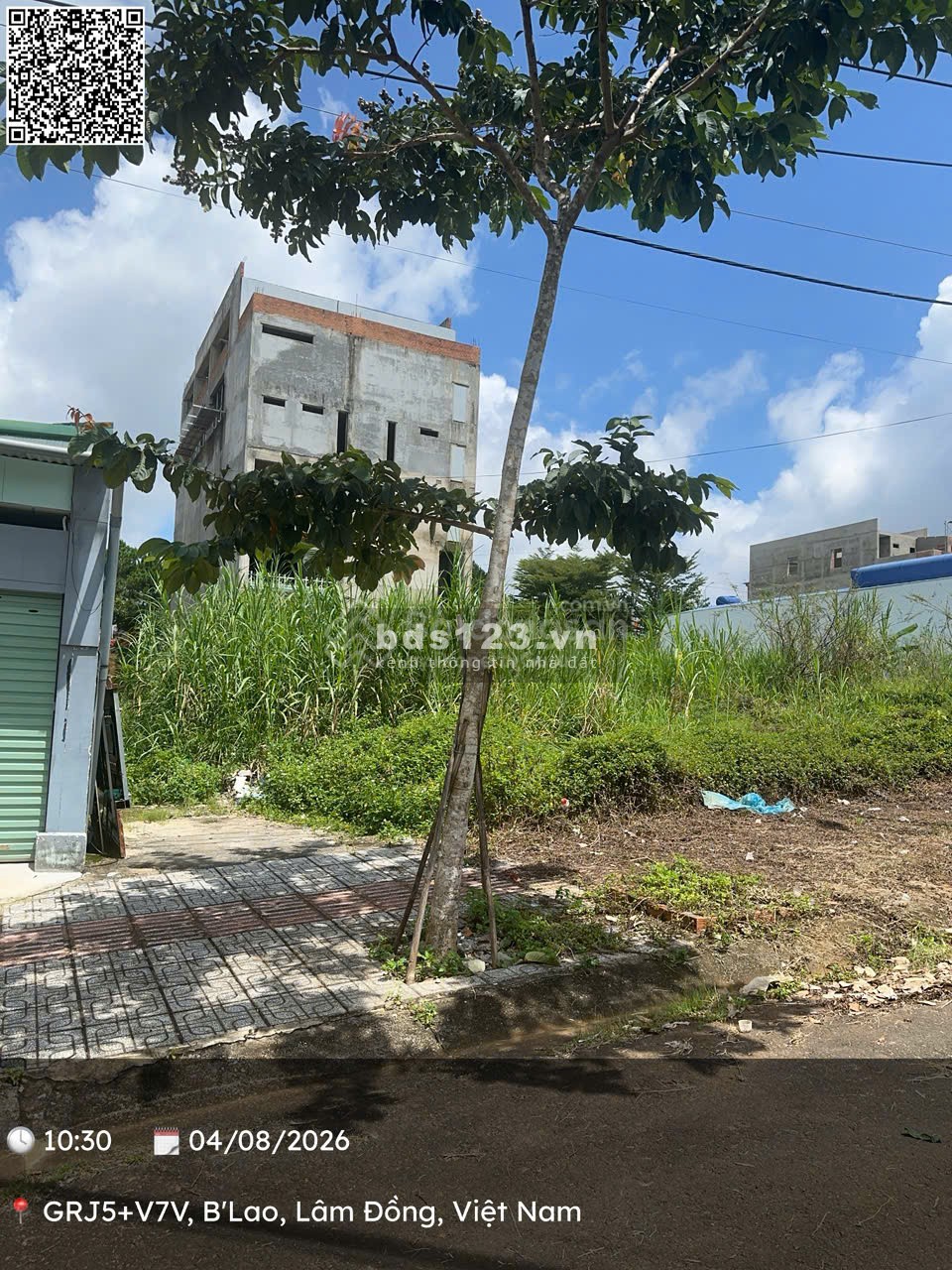 Đất Mặt tiền Khu phố 3, phường B'Lao (7 x33m = 234m2 full Thổ cư)