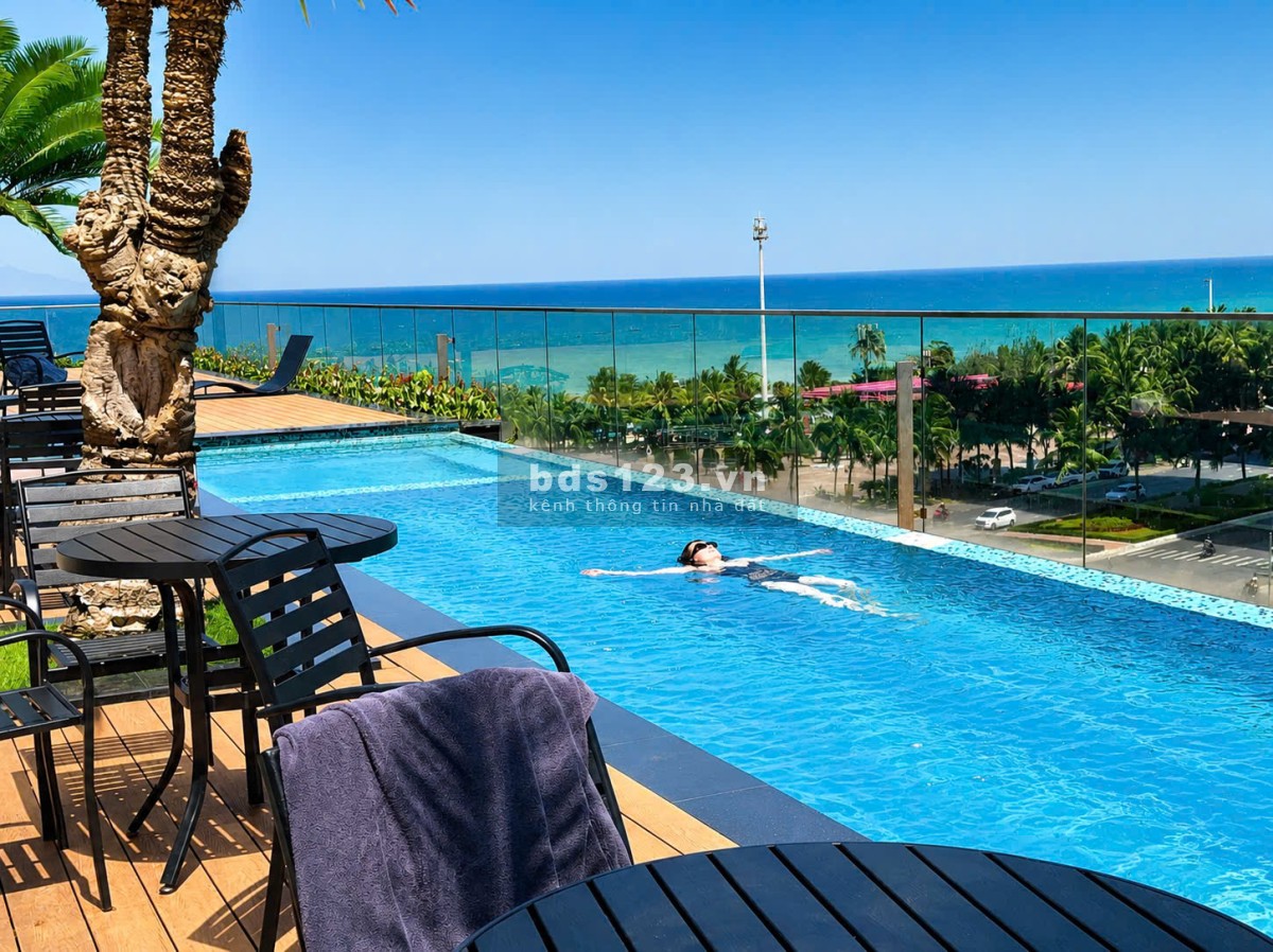 Bán căn hộ 1PN view biển Mỹ Khê full nội thất, sẵn sàng khai thác cho thuê tại The Soleil Đà Nẵng