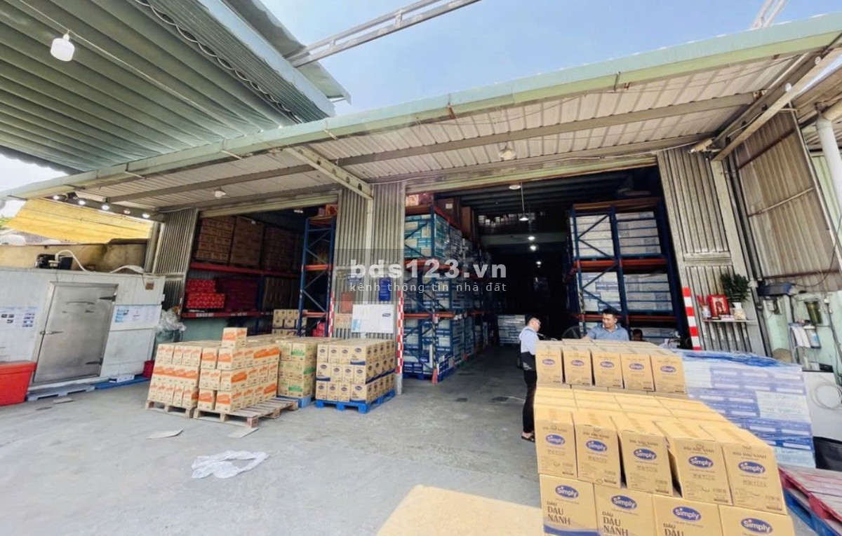 Bán nhà xưởng 467m2, 1 trệt 1 lầu xe Cont vào tận nơi