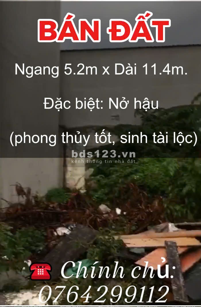 BÁN ĐẤT THỔ CƯ NỞ HẬU – LONG TRƯỜNG, Q9 (TP. THỦ ĐỨC)