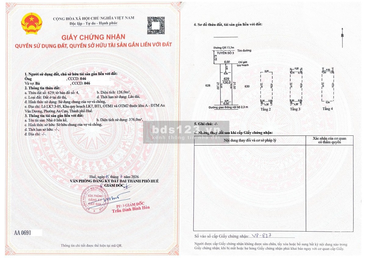 MỪNG QUỐC KHÁNH 2/9 – PHÚ XUÂN CITY ƯU ĐÃI CHƯA TỪNG CÓ LÃI XUẤT 5%/18 THÁNG