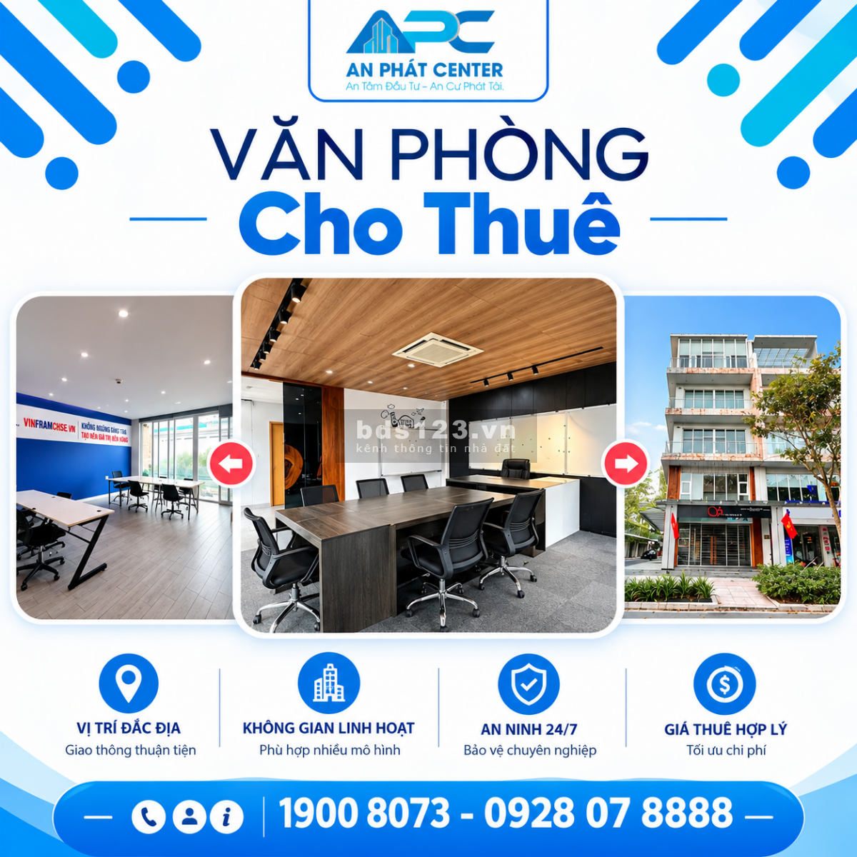 [An Phát Center] Cho thuê Văn Phòng tại Khu Vực Sala