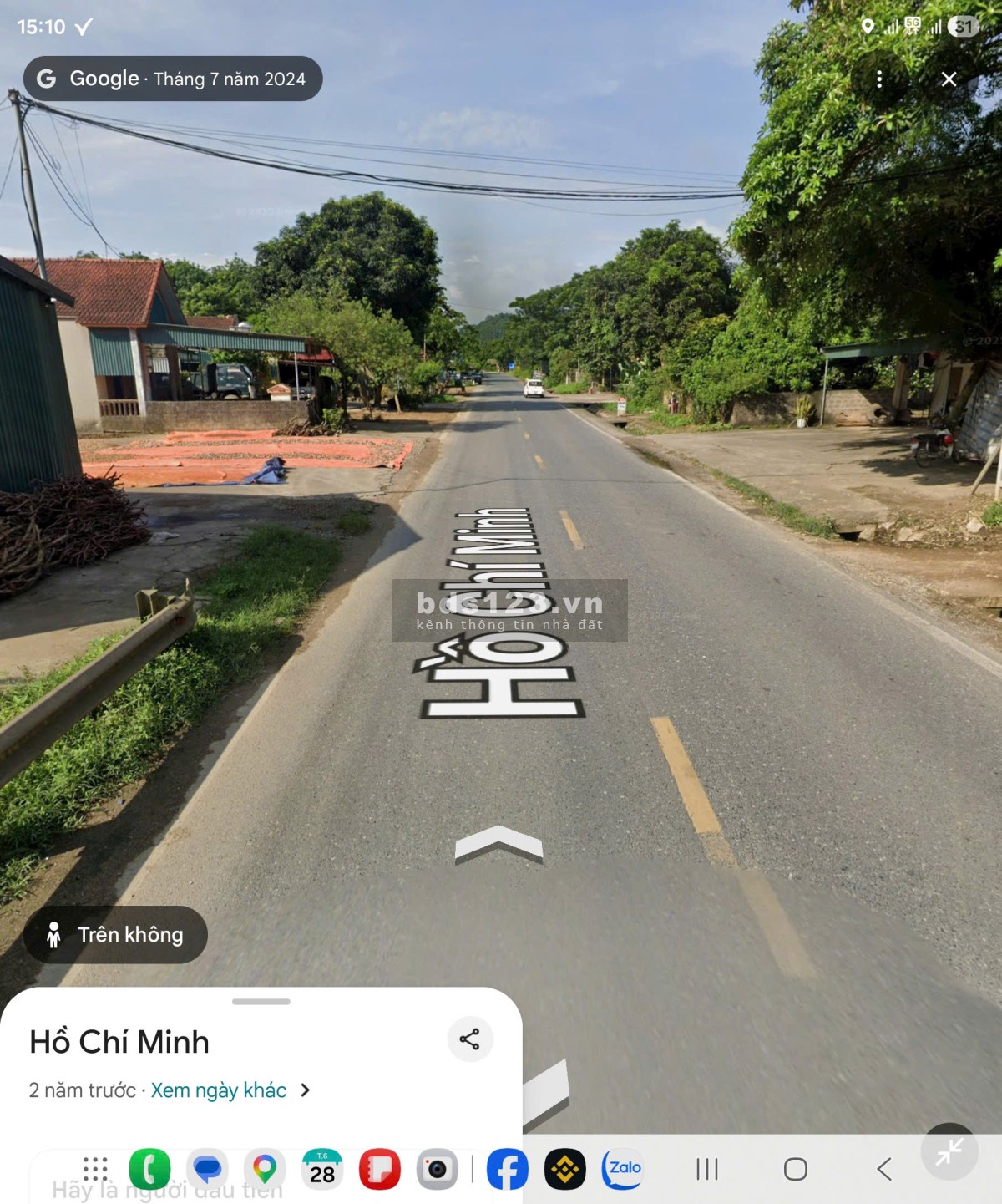 Chính chủ bán lô mặt ĐT15 104m2 giá cắt lỗ 268tr - 2 lô mặt tiền 10m