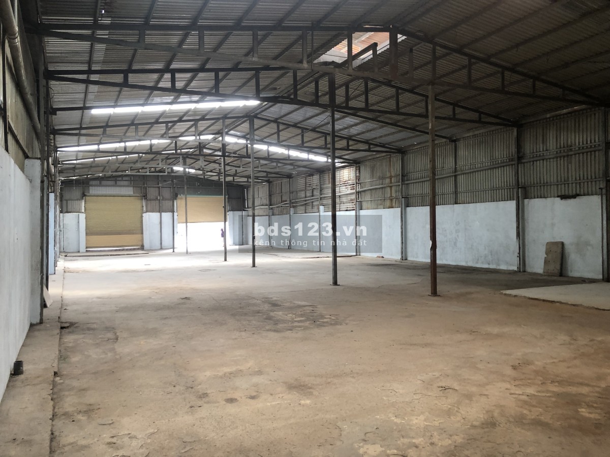 Cho thuê kho xưởng 650m2 Thạnh Lộc Quận 12