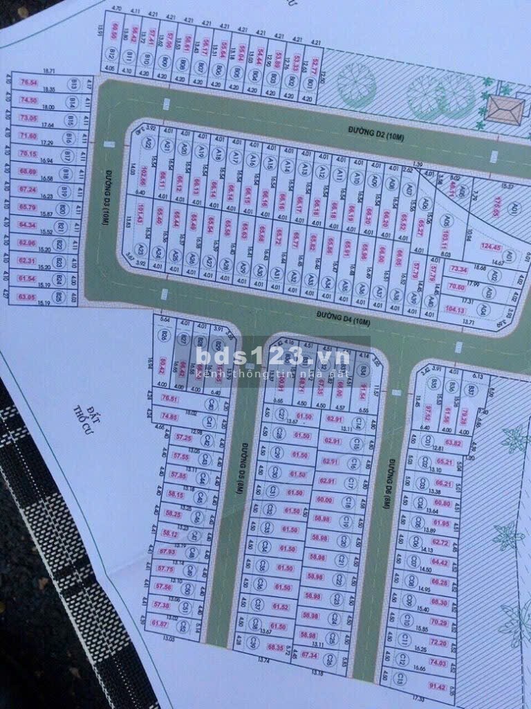 Chuyên nhận ký gửi, mua bán đất nền Dự án Diamond town, hẻm…