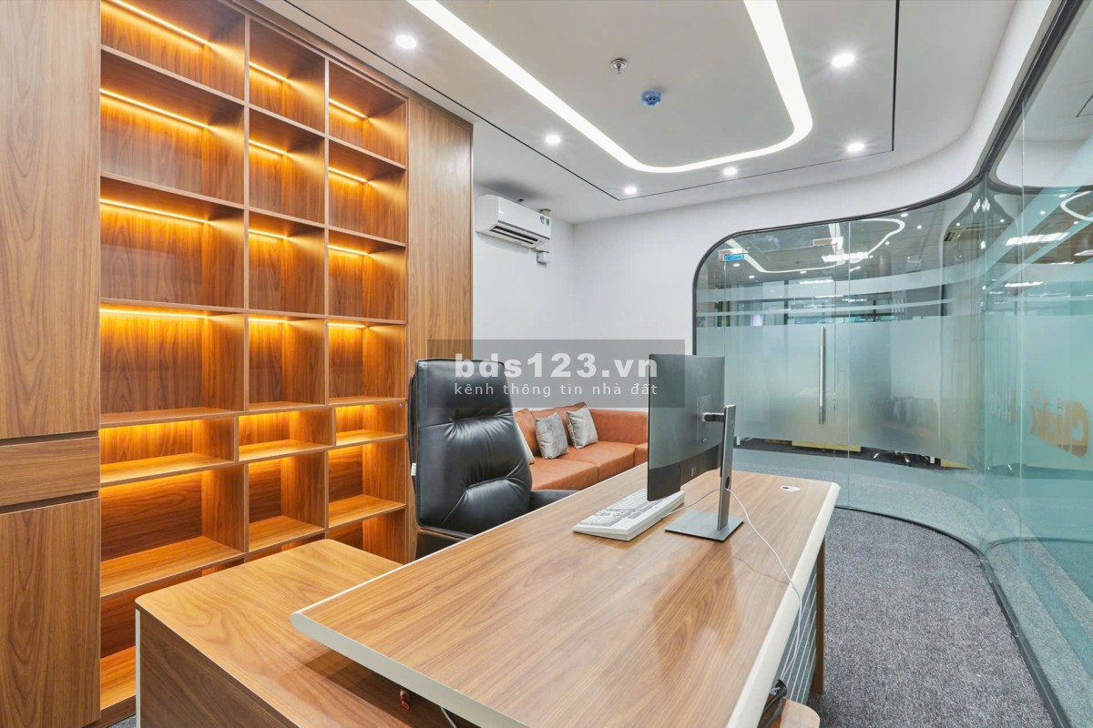 Bán 537m2 sàn văn phòng Mỹ Đình Plaza 2 full nội thất đẹp