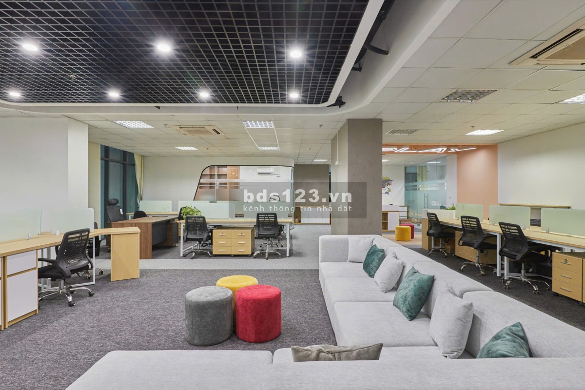 Bán 537m2 sàn văn phòng Mỹ Đình Plaza 2 full nội thất đẹp