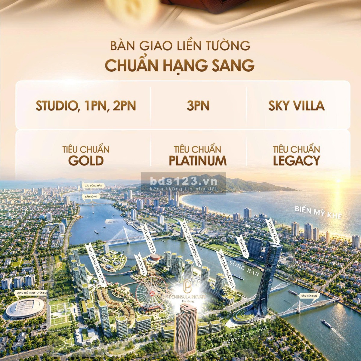 Căn hộ dòng tiền Peninsula Private Đà Nẵng