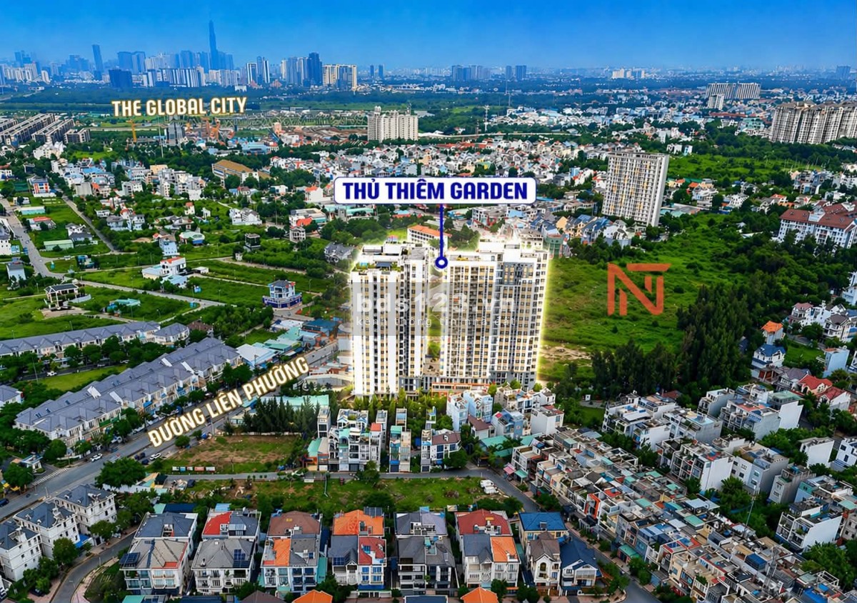 BÁN CĂN GÓC THỦ THIÊM GARDEN MẶT TIỀN LIÊN PHƯỜNG 2PN 2WC 64M2…