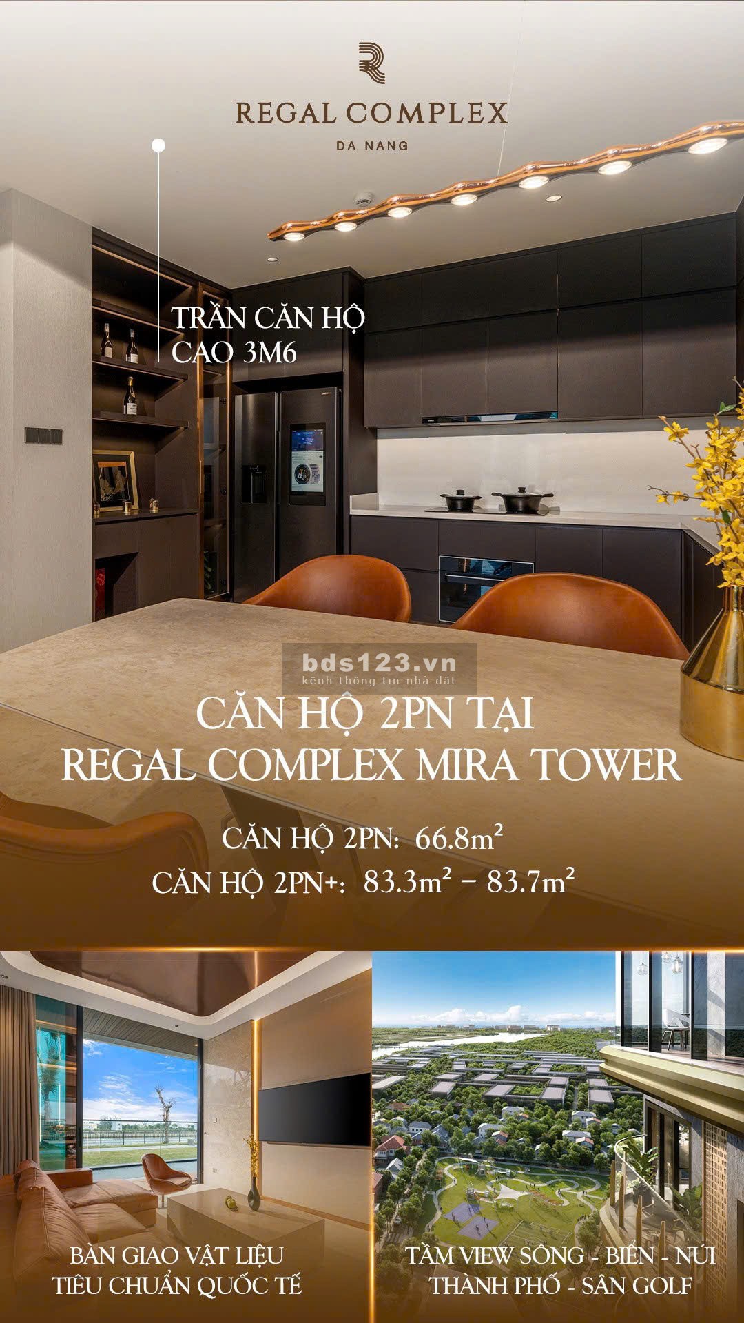  3–5 TỶ SỞ HỮU CĂN HỘ CAO CẤP GẦN BIỂN – REGAL COMPLEX…