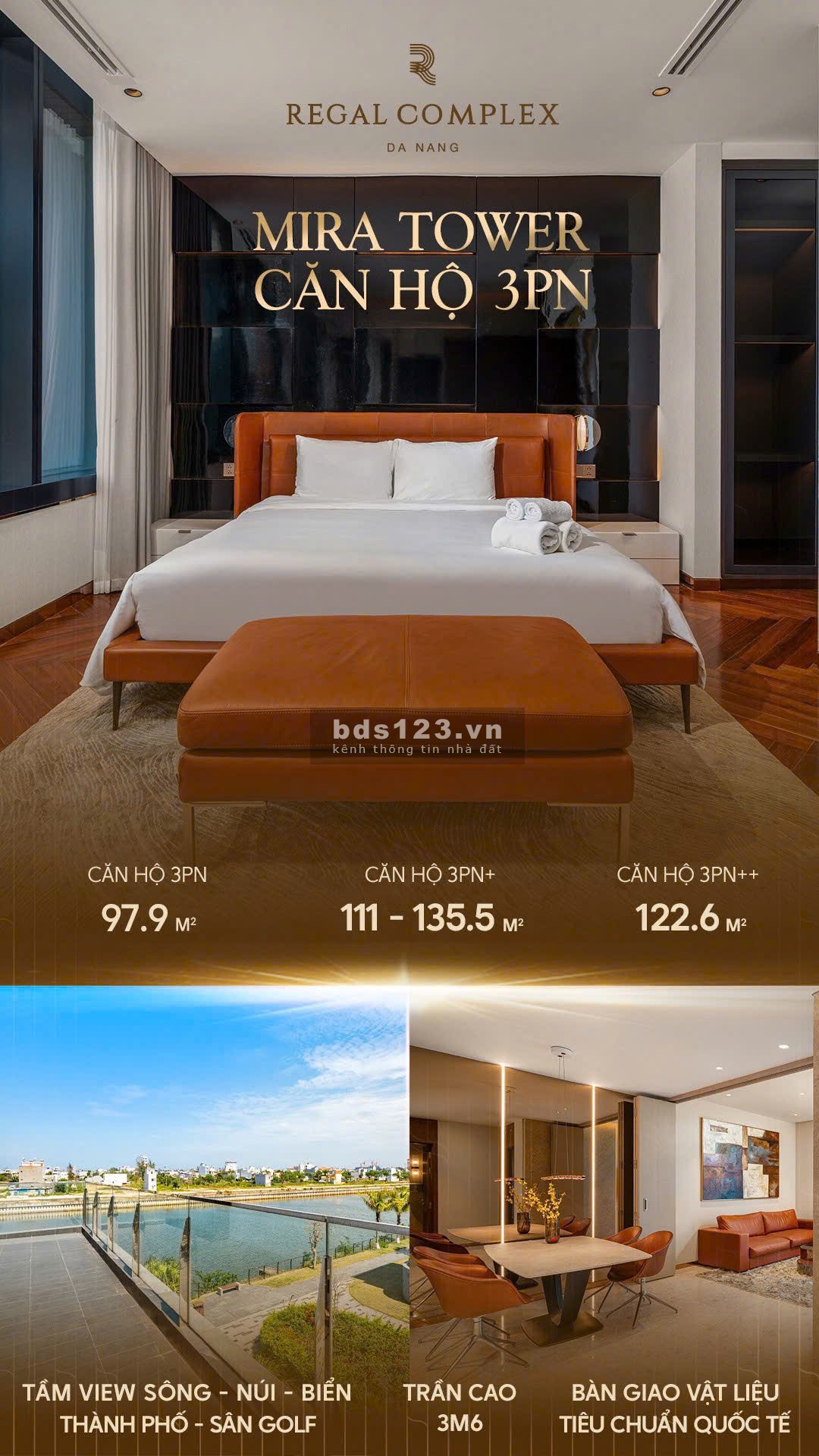  3–5 TỶ SỞ HỮU CĂN HỘ CAO CẤP GẦN BIỂN – REGAL COMPLEX…