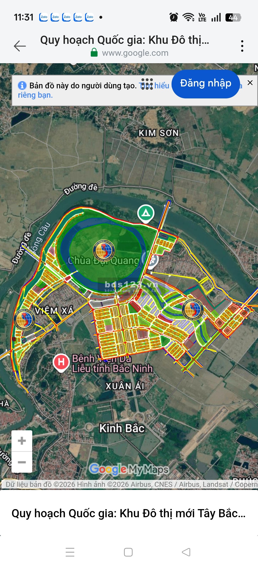 Dự án Vinhomes king park Bắc Ninh