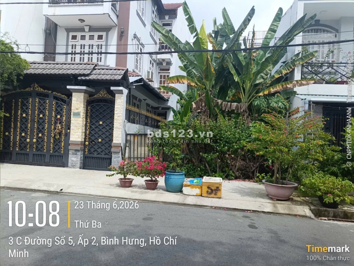 Đất nền KDC Bình Hưng, đã có sổ sẵn