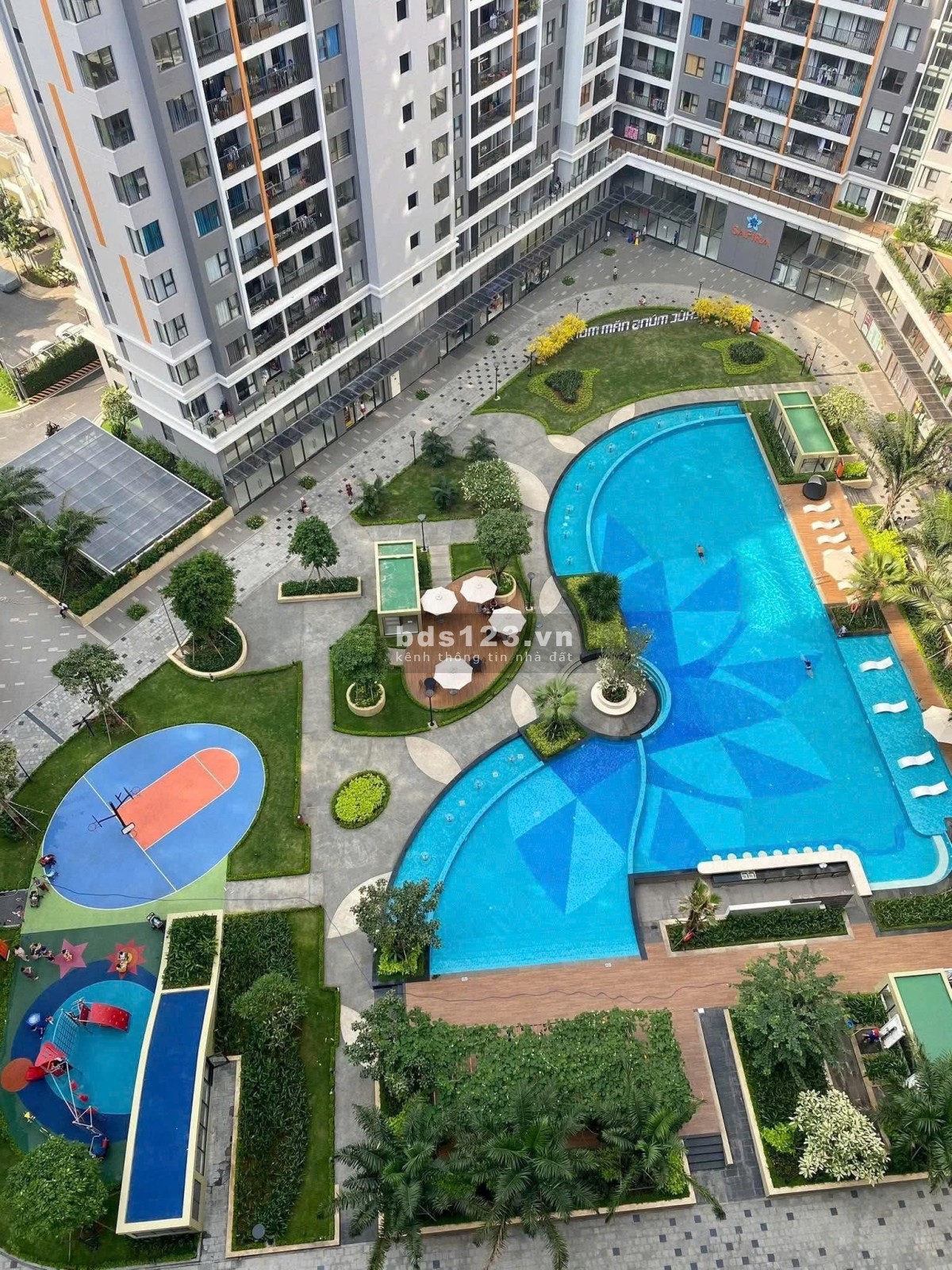 Bán căn hộ 1pn+1 - tầng trung cao, kế góc nhiều gió + 2 view…
