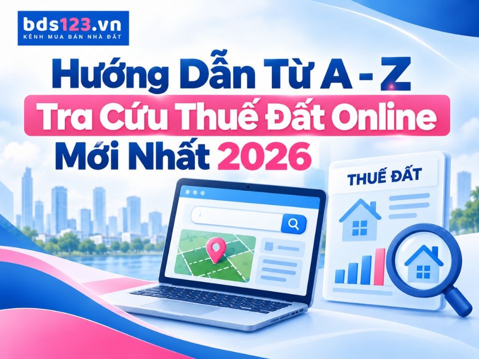 Hướng Dẫn Từ A - Z Tra Cứu Thuế Đất Online Mới Nhất 2026