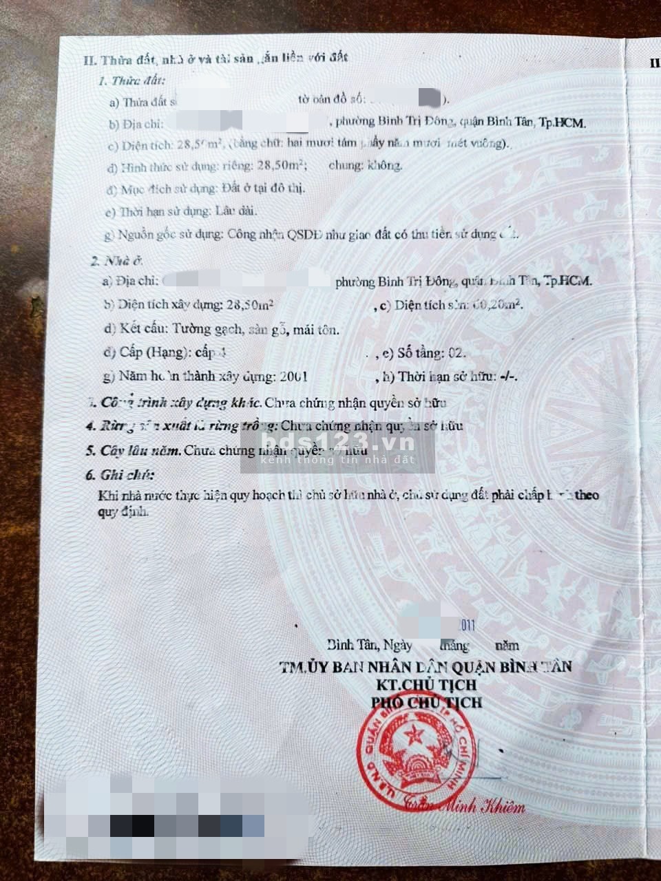 Bán Nhà Bình Tân 30m2: P. Bình Trị Đông, Hẻm 3m Thông, 2,85 Tỷ