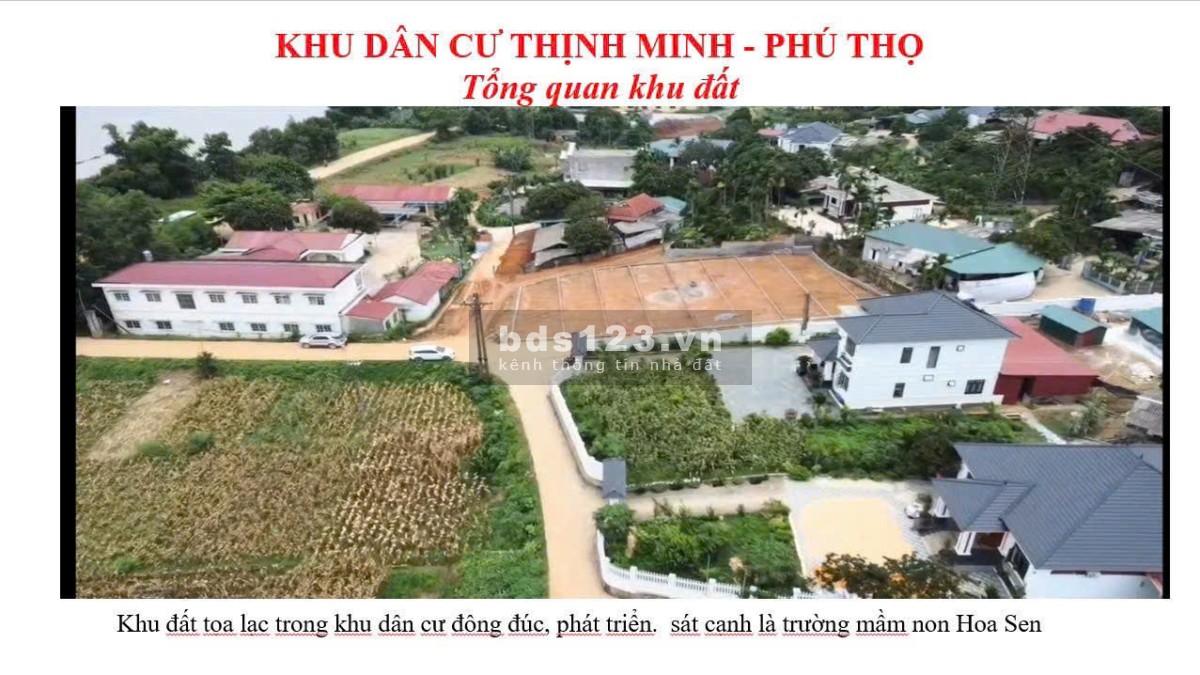 NHỈNH 5 TRIỆU/m2 đất Hợp Thành - HB cũ, nay là Thịnh Minh -…