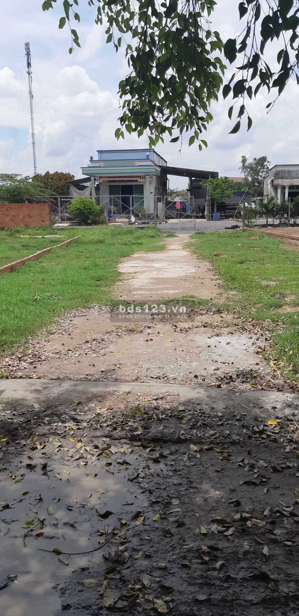 Bán đất full thổ 143,7 m2 gần đường ĐT 824, Đức Hoà Đông, Long An.