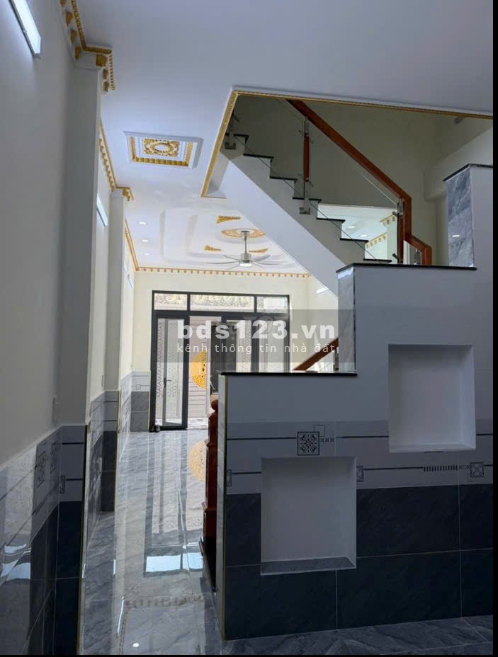Bán nhà mới 100% 1 trệt 3 lầu tại ĐS9, P. BHH, Bình Tân