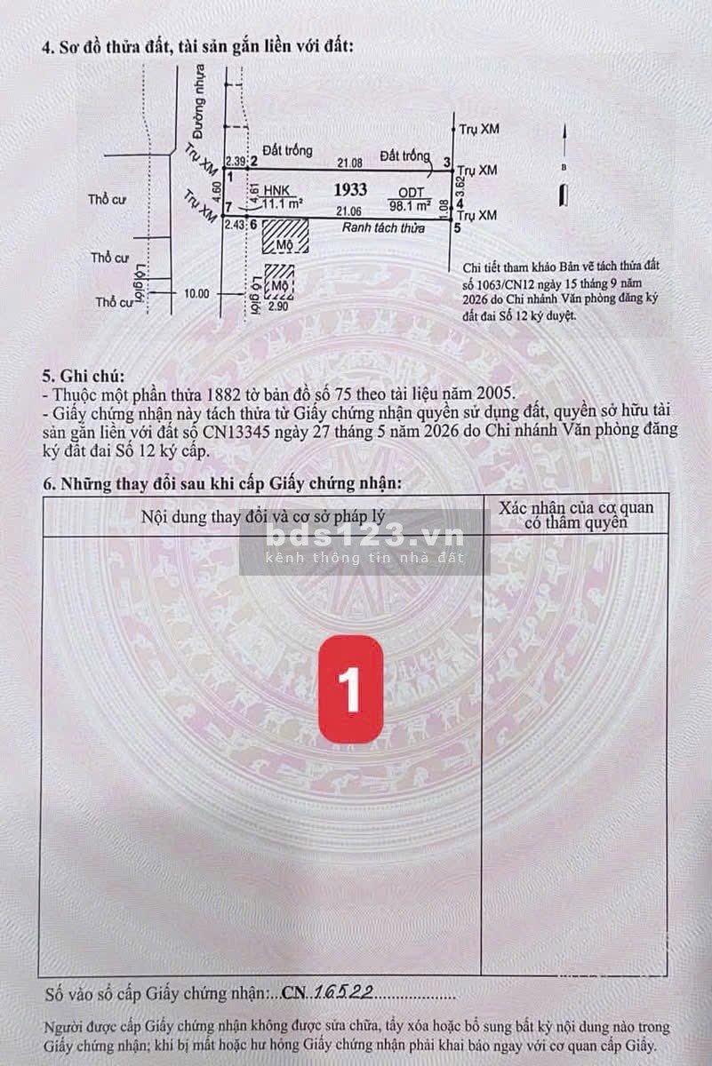 ĐẤT 1 SẸC KÊNH TX33 – GẦN CẦU 3 TẤN – ĐƯỜNG 6M THÔNG…
