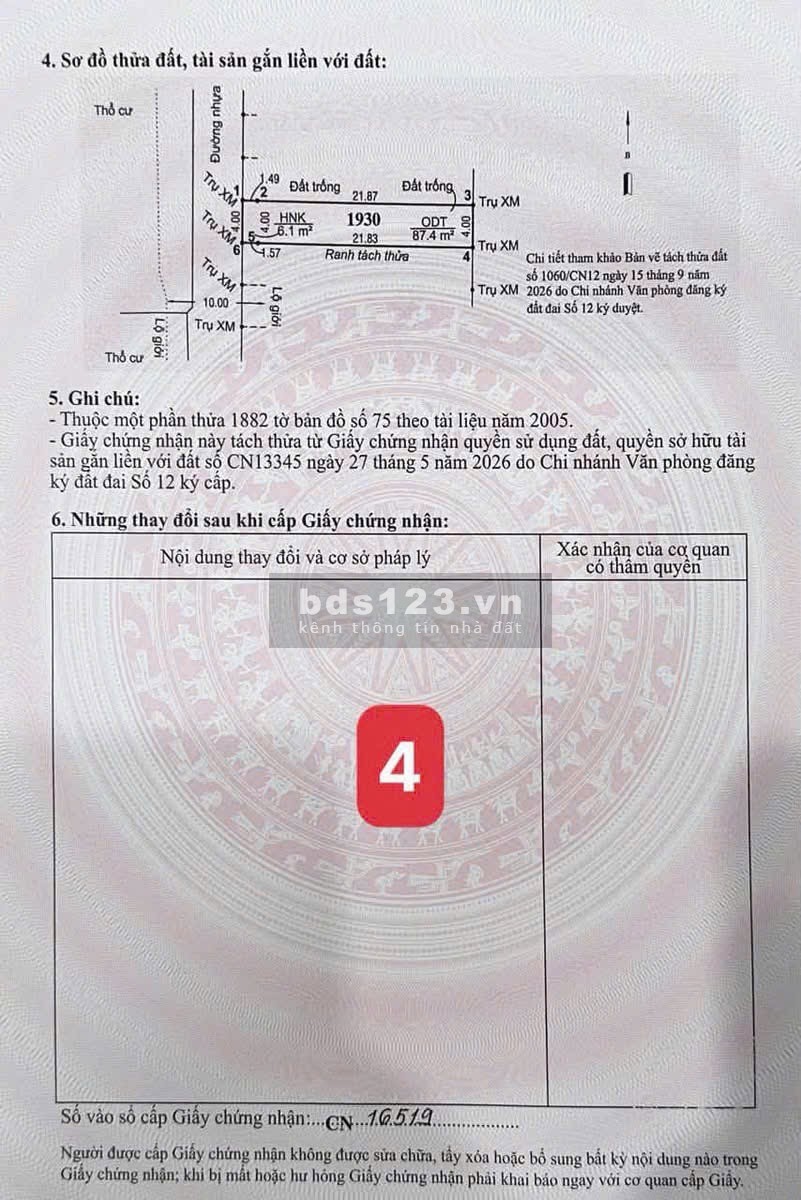 ĐẤT 1 SẸC KÊNH TX33 – GẦN CẦU 3 TẤN – ĐƯỜNG 6M THÔNG…