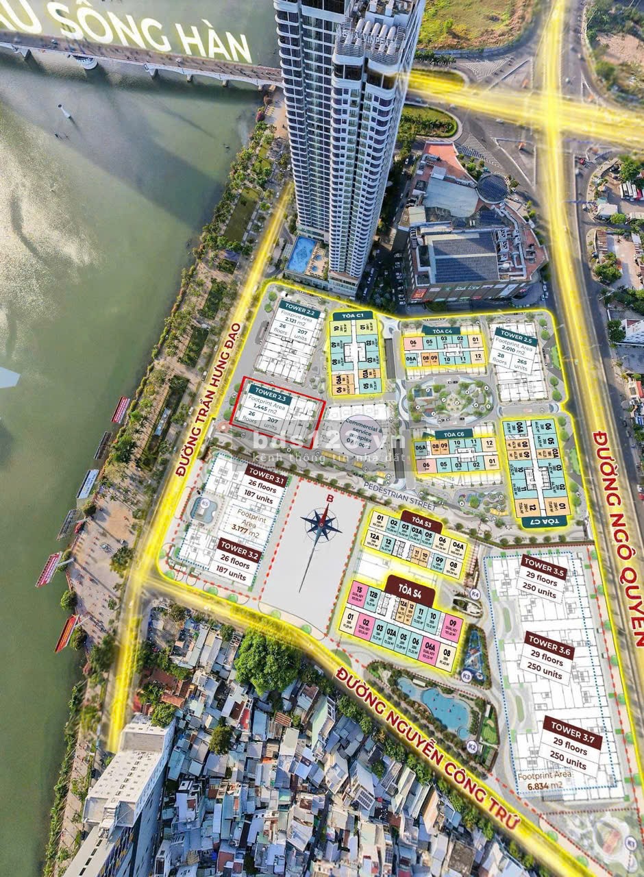 BÁN CĂN HỘ 1PN CAPITAL SQUARE DA NANG - CHỈ 3.4 TỶ
