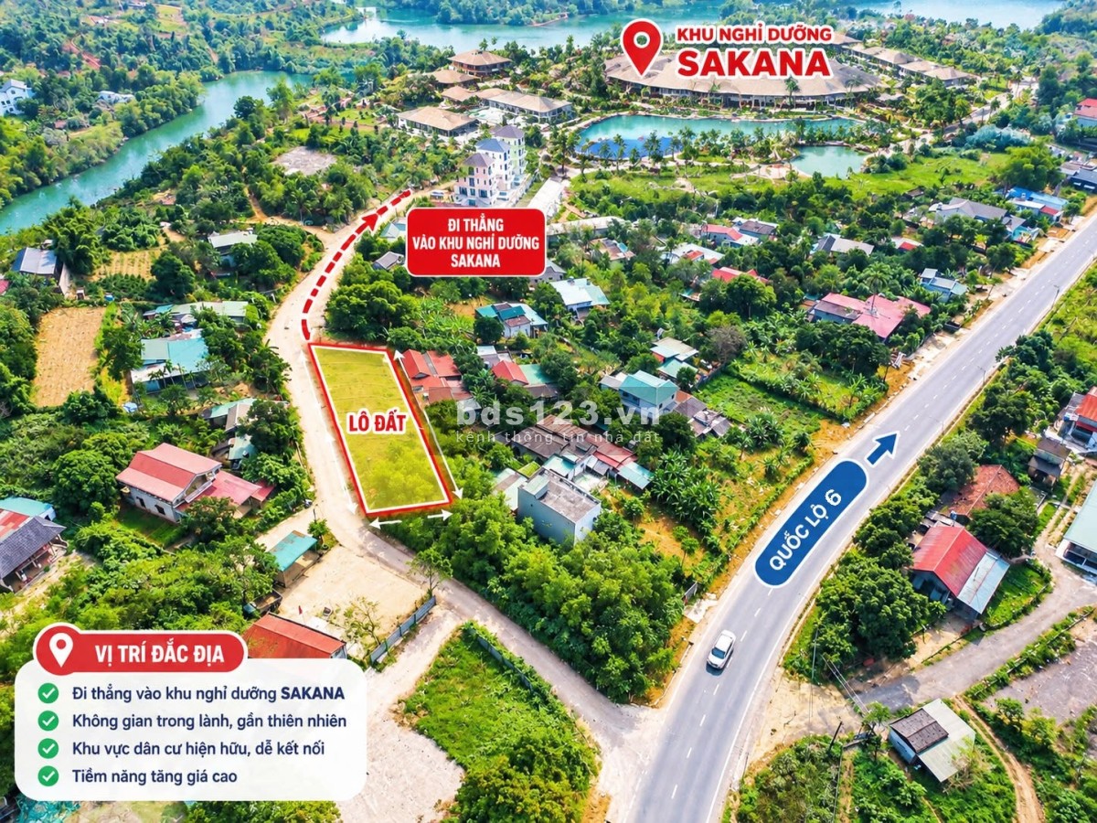 BÁN LÔ ĐẤT ĐẸP – KỲ SƠN, HÒA BÌNH | GIÁ CHỈ HƠN 500 TRIỆU