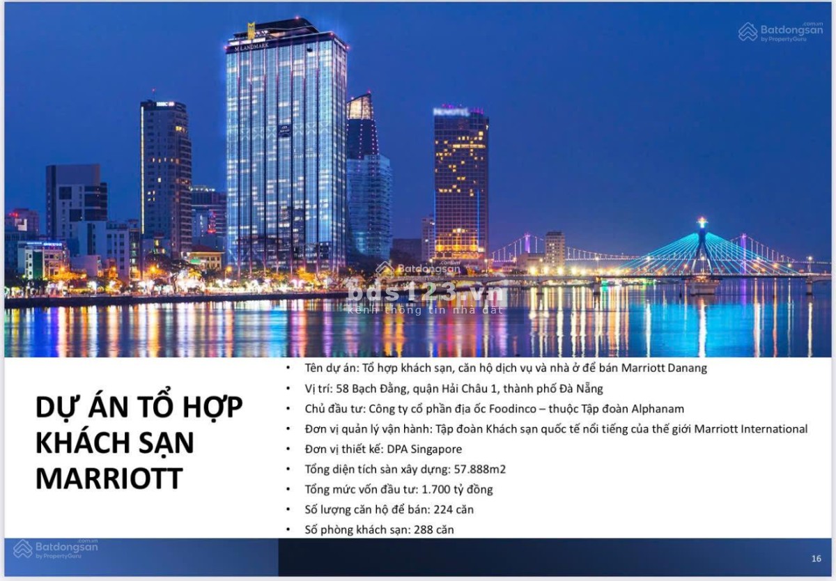 Căn hộ view trực diện sông Hàn M Landmark, tôn lên đẳng cấp…