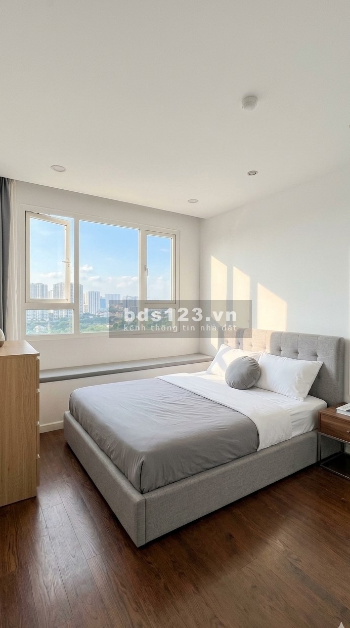 58m2 view Sài Gòn - Giá 2.8 tỷ - 2PN1WC The Park Residence