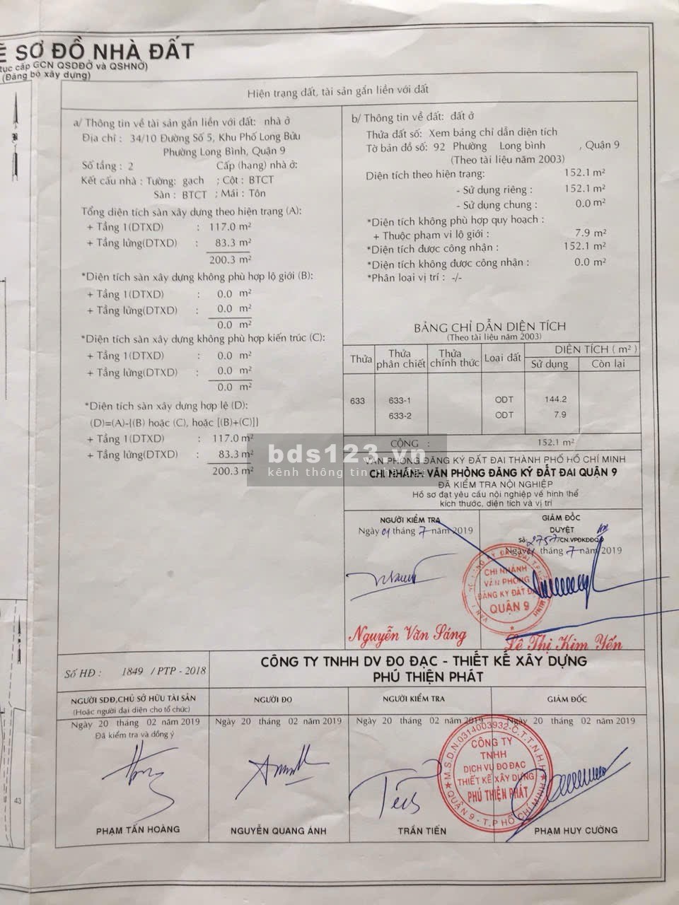 CHÍNH CHỦ BÁN DÃY TRỌ 9 PHÒNG - ĐƯỜNG SỐ 5, P.LONG BÌNH - THU…