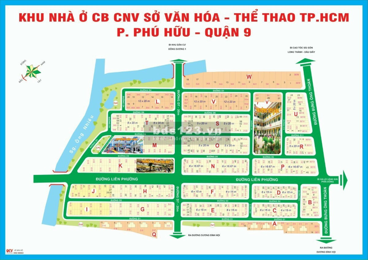 Bán đất nền siêu rẻ chỉ 6,2 tỷ/90m2 Sở Văn Hóa, Phú Hữu…