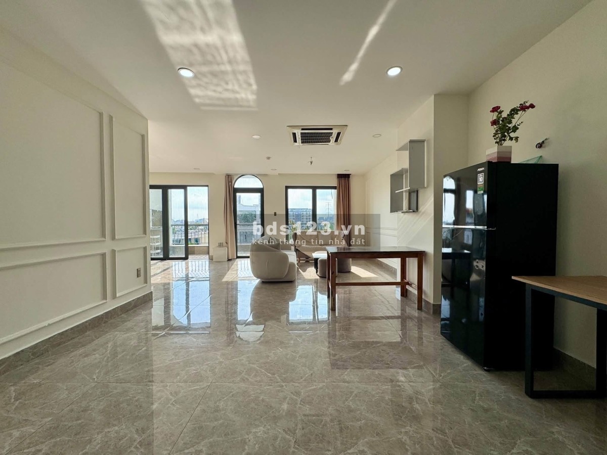 CHO THUÊ CHDV CAO CẤP 1PN TÁCH BẾP - 100M2 - BAN CÔNG THOÁNG MÁT