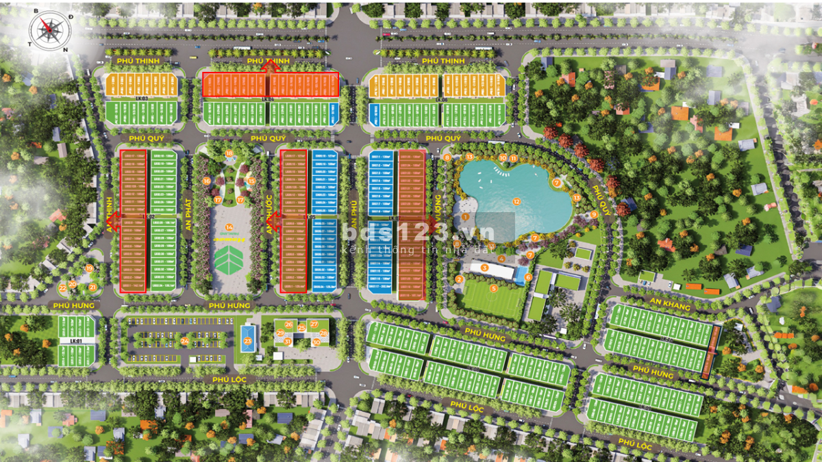 Sở hữu đất nền dự án Hawee Parkland Cao Thượng – 108m²…