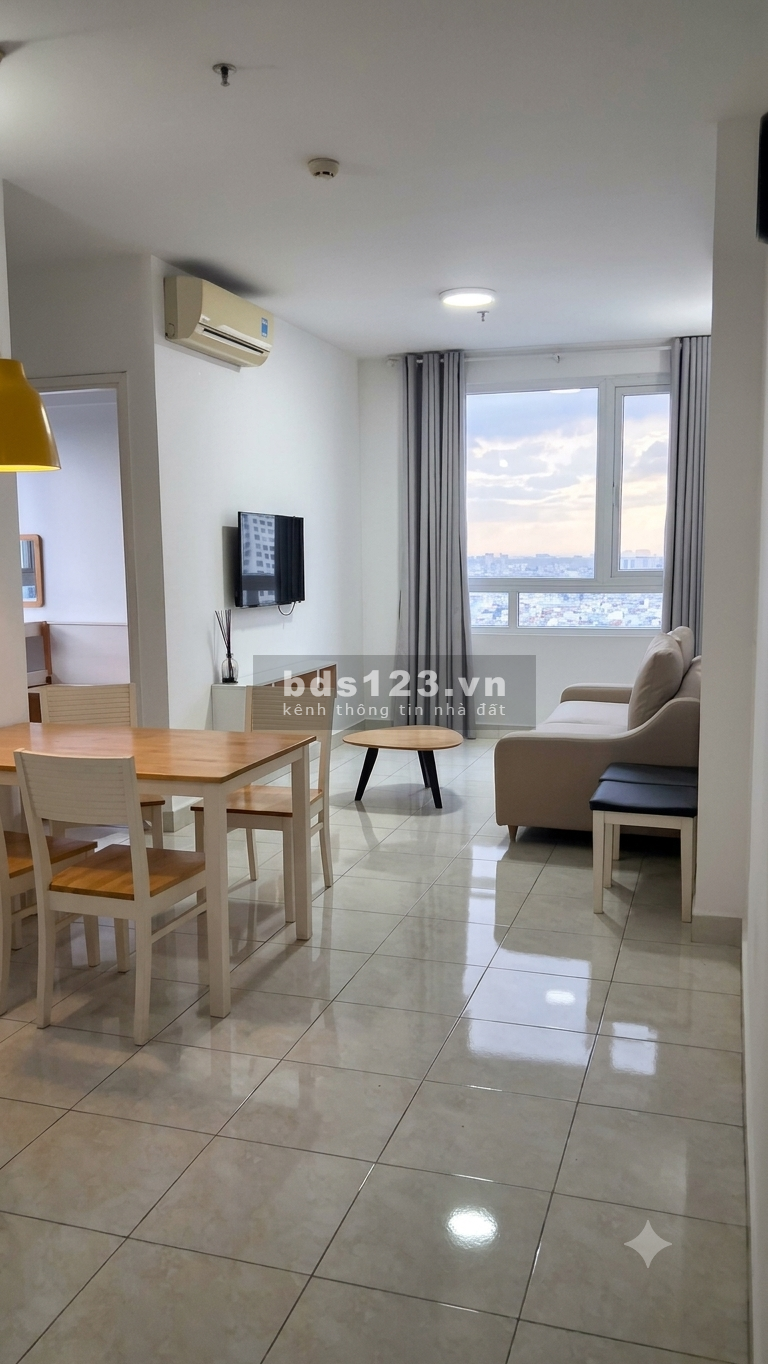 CHO THUÊ GẤP CC 90 RIVERSIDE NGUYỄN HỮU CẢNH 2PN FULL NỘI THẤT