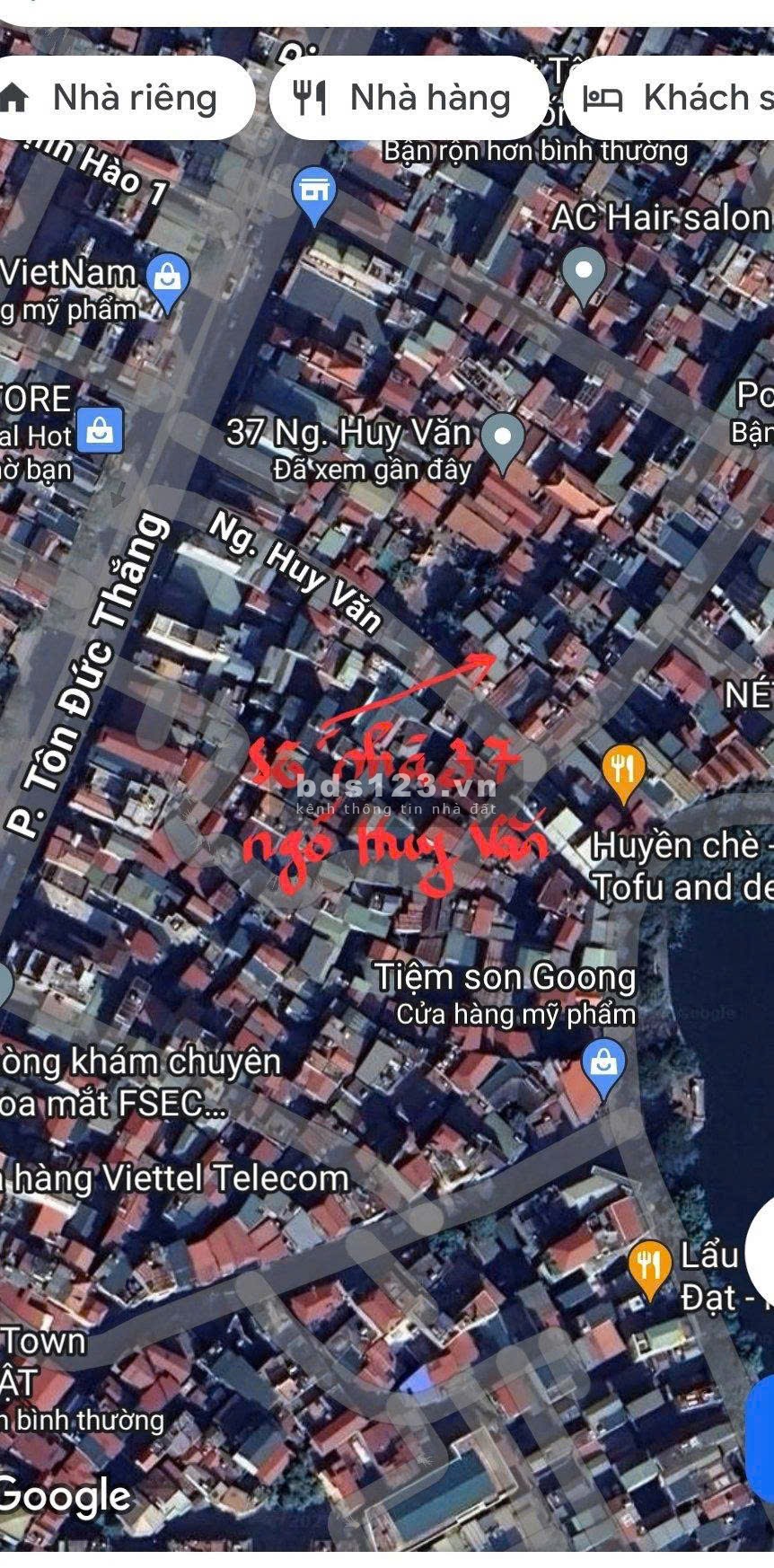 Chính chủ cho thuê nhà 4 tầng - số 37, ngõ Huy Văn, Tôn Đức Thắng, Hà Nội(miễn trung gian môi giới)