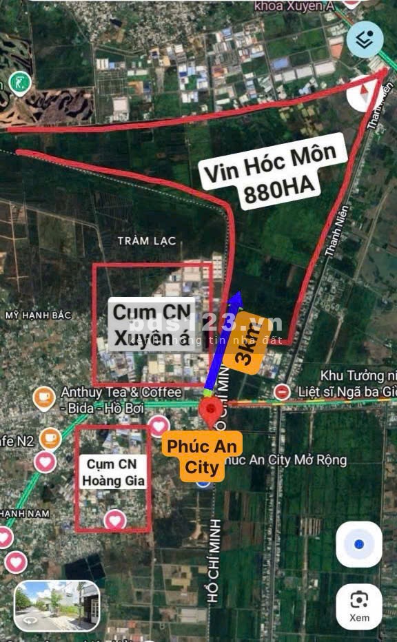 Cùng số tiền đó, bạn chọn mua đất hay rinh luôn nhà Phúc An City 5x20m