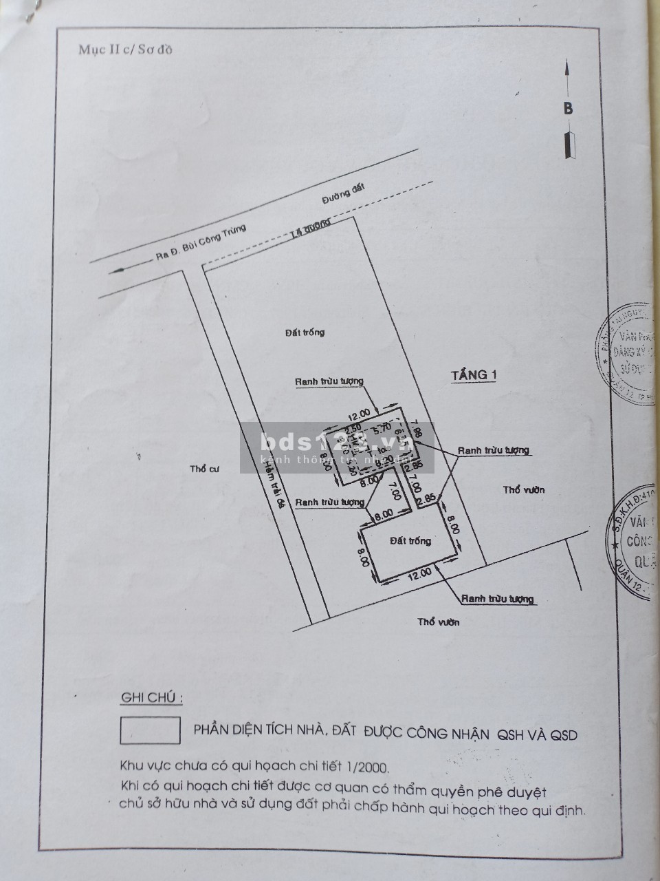 BÁN HOẶC CHO THUÊ KHO XƯỞNG ĐẤT THẠNH LỘC, QUẬN 12 - DIỆN…
