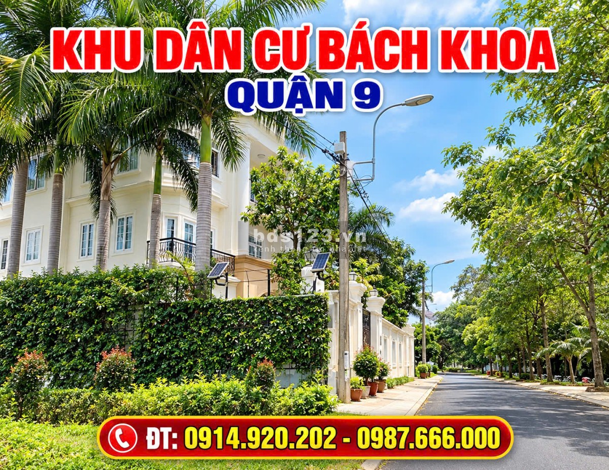 Đất nền dự bán Bách Khoa ,quận 9, dt: 7x26, giá rẻ , tiềm…