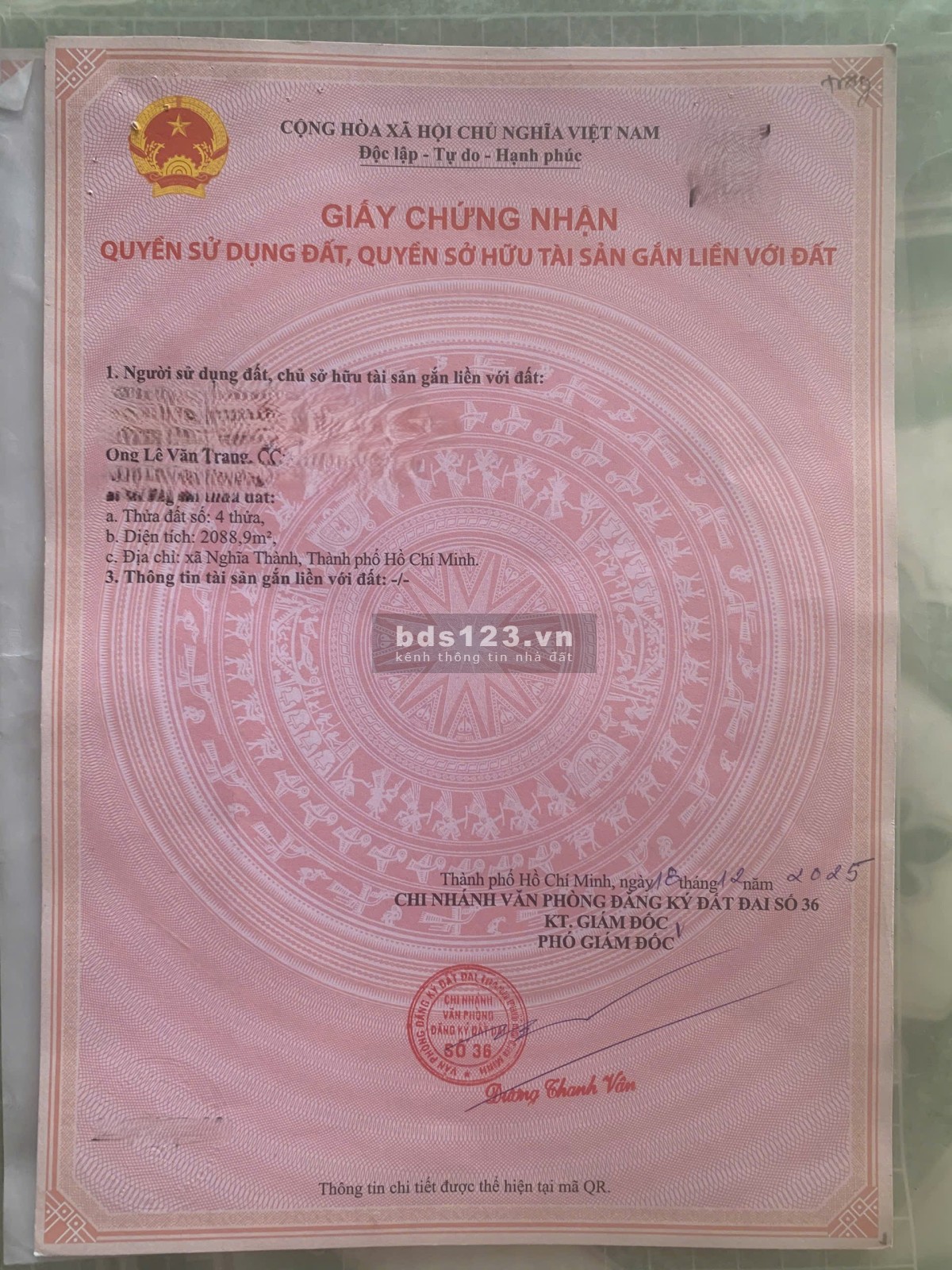 Chính Chủ Bán Quỹ Đất 5.380 m² – Sát Khu Tái Định Cư…